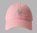 Retro-style soft peaked cap designed with a large head circumference — featuring a stylish, comfortable, and gentle-touch design