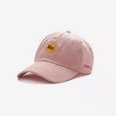 Women's soft-brim hat adorned with cute animal embroidery – featuring a stylish and playful design