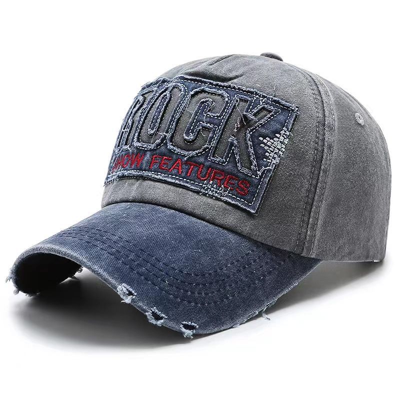 Cotton Cap with a Modern Design and Stylish, Functional Stitching Details