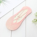 Thin, Low-Cut Invisible Socks with Anti-Slip Sling Design and Shallow Heel Coverage