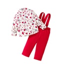 Elegant two-piece kids' set – short-sleeve shirt and shorts with a luxurious design and stylish appearance