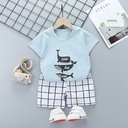 Children's Summer Short-Sleeved Set – Made of Pure Cotton