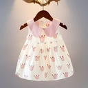 New Cotton Dress for Girls – Soft and Comfortable Design, Perfect for Everyday Summer Looks