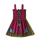 Girls' Sleeveless Dress with Oriental Style – Elegant Children's Clothing