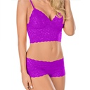Elegant and attractive women's lace lingerie set
