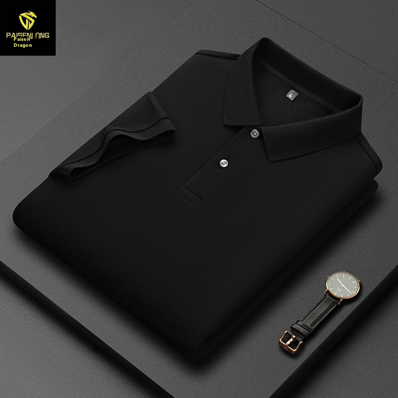 Luxury men's short-sleeve top made from high-quality cotton, offering a soft feel and a lasting touch of elegance