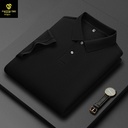 Luxury men's short-sleeve top made from high-quality cotton, offering a soft feel and a lasting touch of elegance