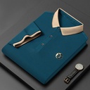 Men's summer short-sleeve blouse with a loose fit that offers comfort and style for your everyday looks
