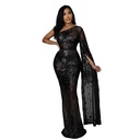 Elegant women's dress with a modern design that offers a stylish and eye-catching look