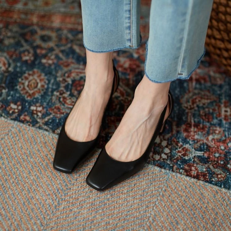 Elegant, modern women’s high-heeled shoes
