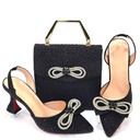 Luxury women’s set – high‑heeled shoes and an elegant bag