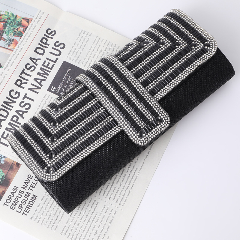 Women's one-shoulder evening bag, handheld or crossbody