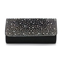 Trendy women's bag adorned with rhinestones