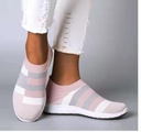 Knitted women’s sneakers with a vulcanized sole, slip‑on design, and comfortable fit