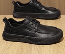 Men's Casual Shoes with Modern British Design and Wide Toe Box