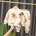 Two-Piece Boys' Outfit – Stylish Western Casual Sweatshirt