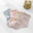 Children's warm cartoon tube socks for boys