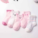 Elegant design cotton socks for boys and girls