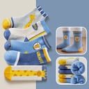 Children's cartoon cotton socks with thickened medium terry design