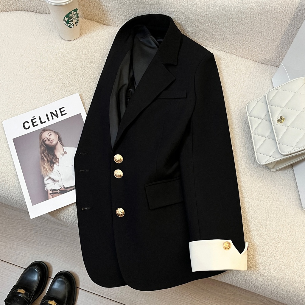 Elegant Korean Style Women's Coat for Daily and Work Outfits