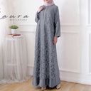 Elegant Women's Abaya Dress with a Modern Robe Design