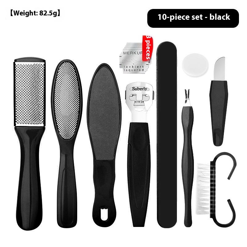 Set of 10 Pumice Stone Foot Files – For Dead Skin Removal and Foot Smoothing