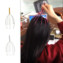 Octopus-shaped head massager with massage claws