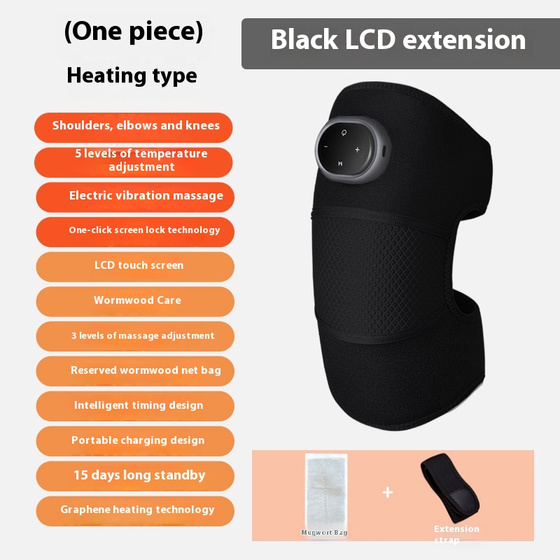 Electric Knee Massager with Self-heating Function for Warmth and Care