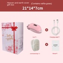 Plastic Heating & Vibration Stomach Massage Belt