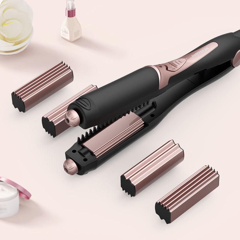 Electric Hair Straightener and Curler for Root Lifting and Styling