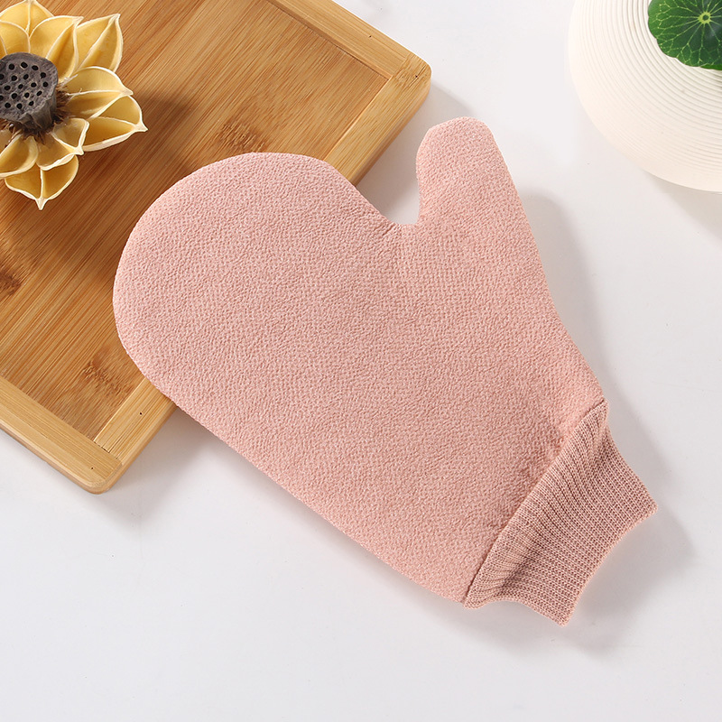 Exfoliating and Deep-Cleaning Bath Gloves for Body and Back