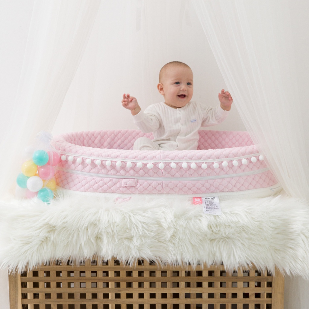 Foldable and Portable Bionic Baby Crib – Removable and Washable