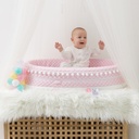 Foldable and Portable Bionic Baby Crib – Removable and Washable