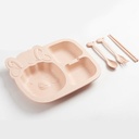 Eco-friendly Wheat Straw Children's Tableware Set