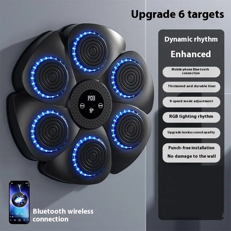 Smart Bluetooth Wireless Boxing Trainer for Home Fitness and Exercise