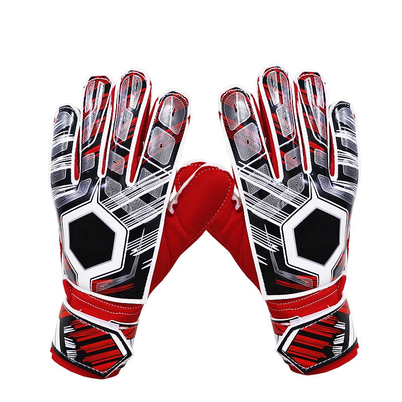 Professional Thickened Latex Goalkeeper Gloves with Non-Slip Grip.