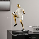 Modern and minimalist football model