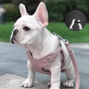 Lightweight dog leash with reflective strip