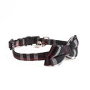 Simple and Stylish Canvas Plaid Pet Collar