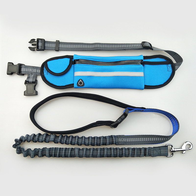 Pet Supplies Waterproof Waist Bag with Running Leash