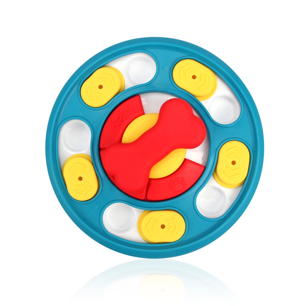 Leak-Proof Feeding Puzzle Dog Toy