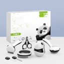Panda-Style Pet Comb and Nail Clipper