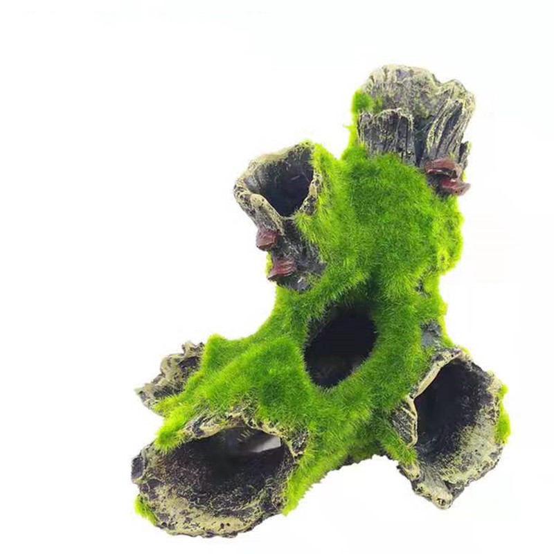 ديكور من راتنج الخشب لتنسيق حوض الأسماك