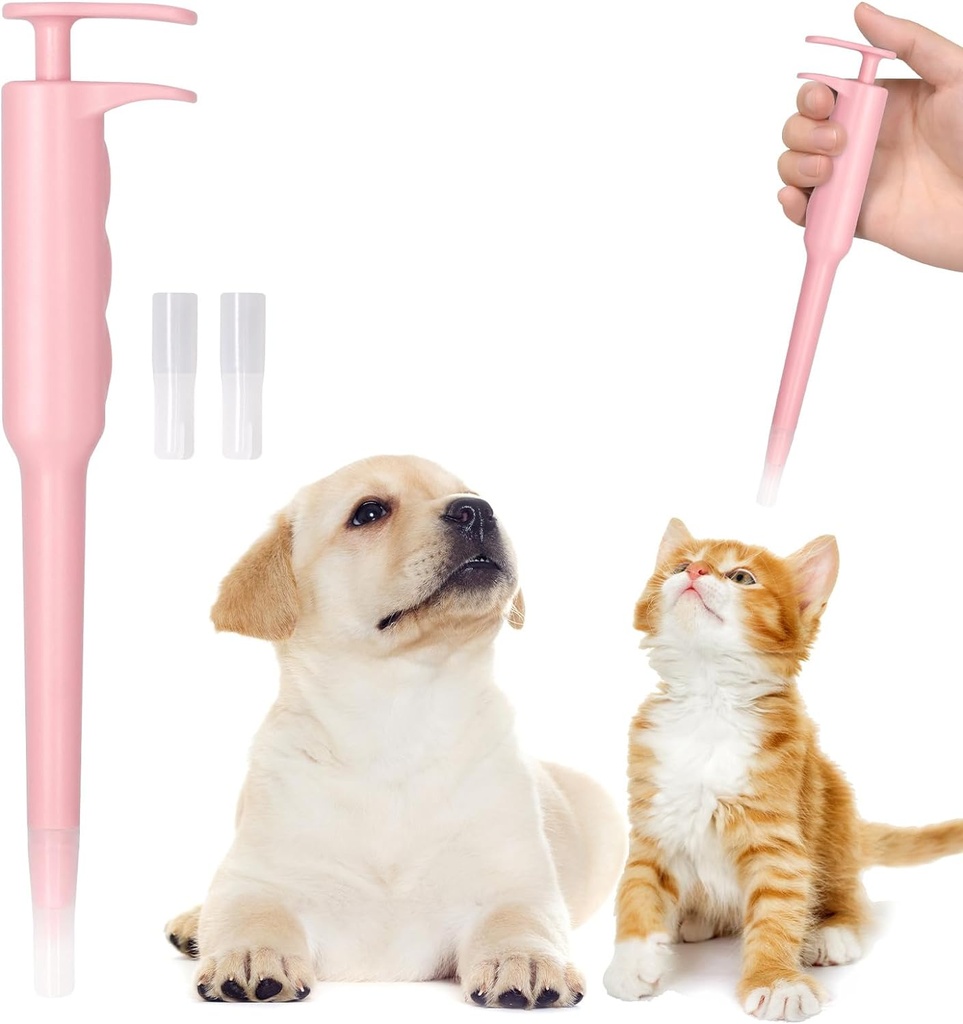 Soft-Tip Pet Pill Dispenser for Cats, Dogs & Small Animals