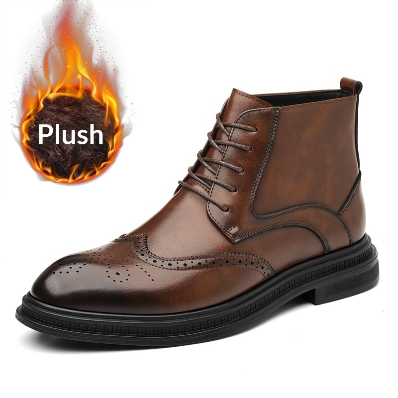 A new men's shoe with a British-inspired formal casual design