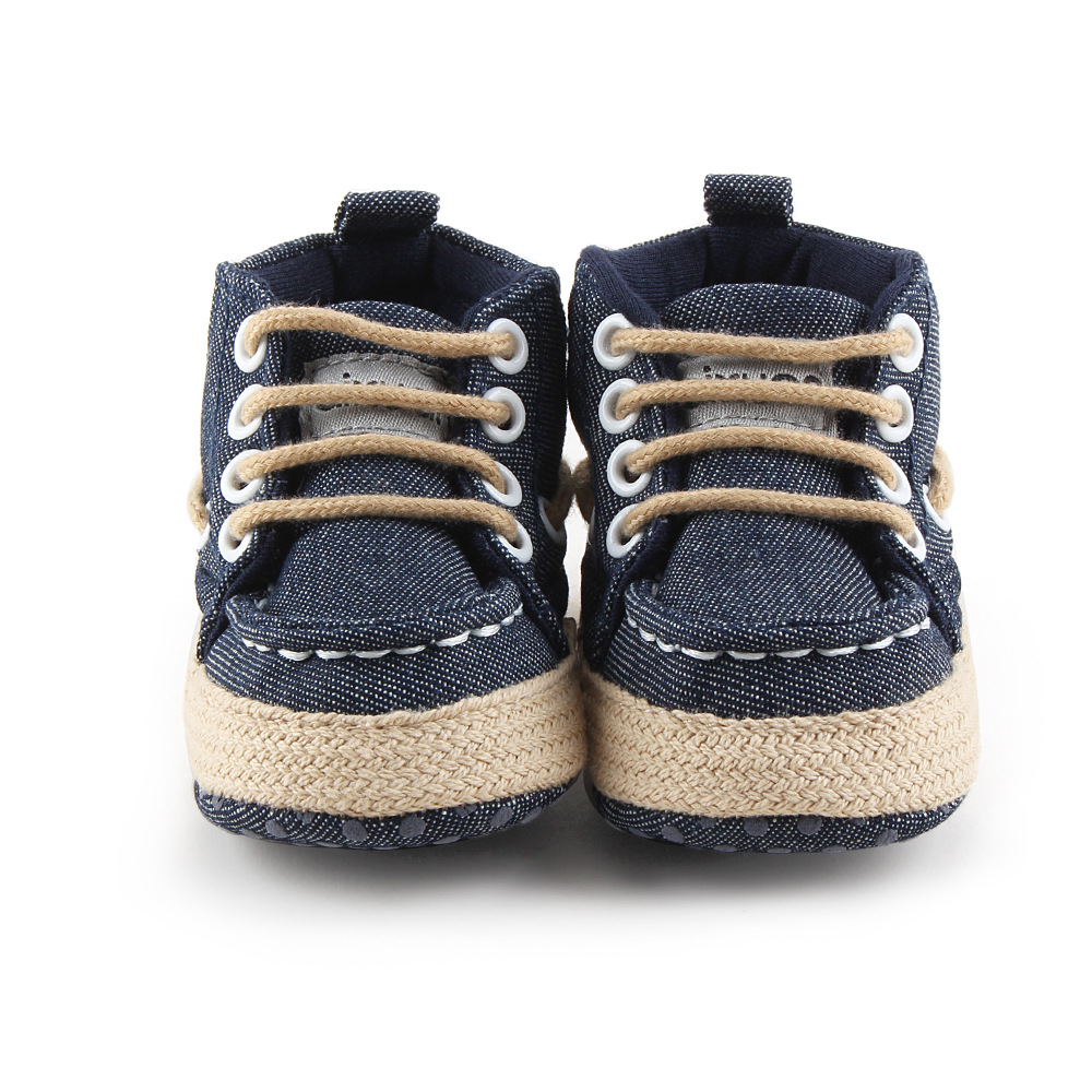 Trendy Baby Denim-Style Shoes from Jobon