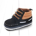 Solid-Color Casual Walking Shoes with Laces