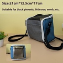 Portable Breathable Backpack for Parrots and Birds