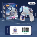 Bubble Machine Outer Space Astronauts Toy Automatic Gatling Electric
