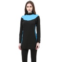 Modest Women’s Two-Piece Swimsuit with Hood and Sun Protection